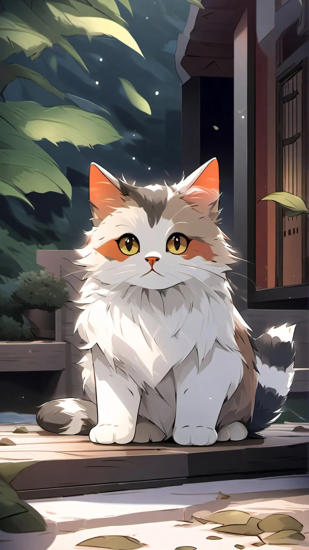ai character: CAT background
