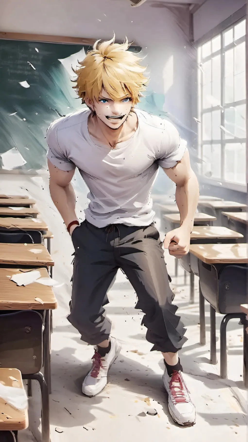 ai character: oklok background