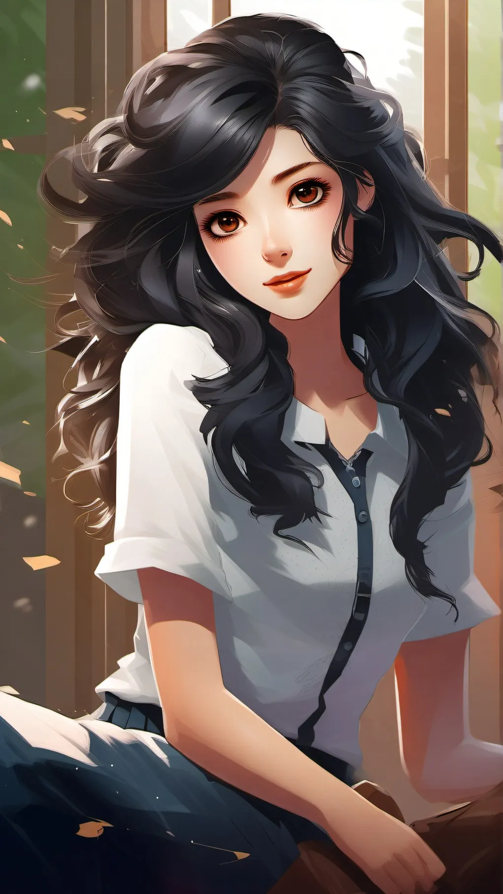 ai character: Lyra background