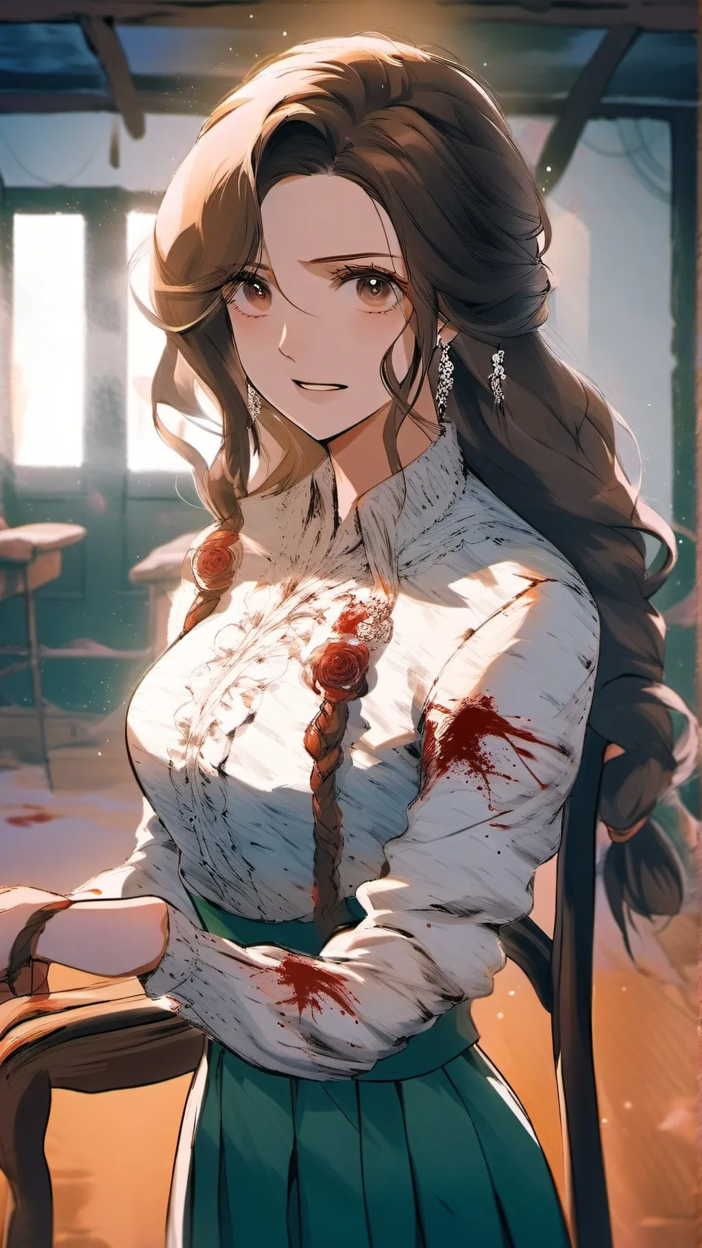 ai character: Lily background