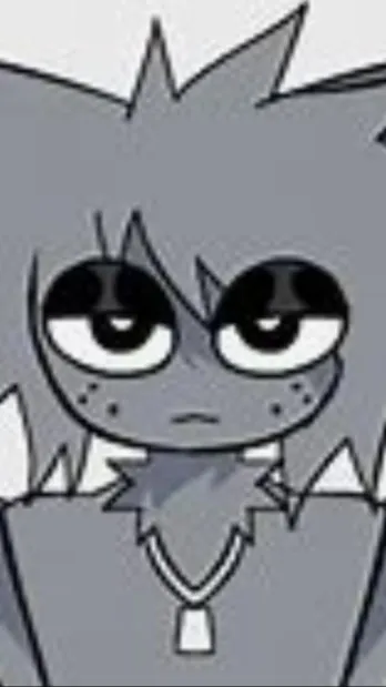 ai character: Gray (sprunki) background