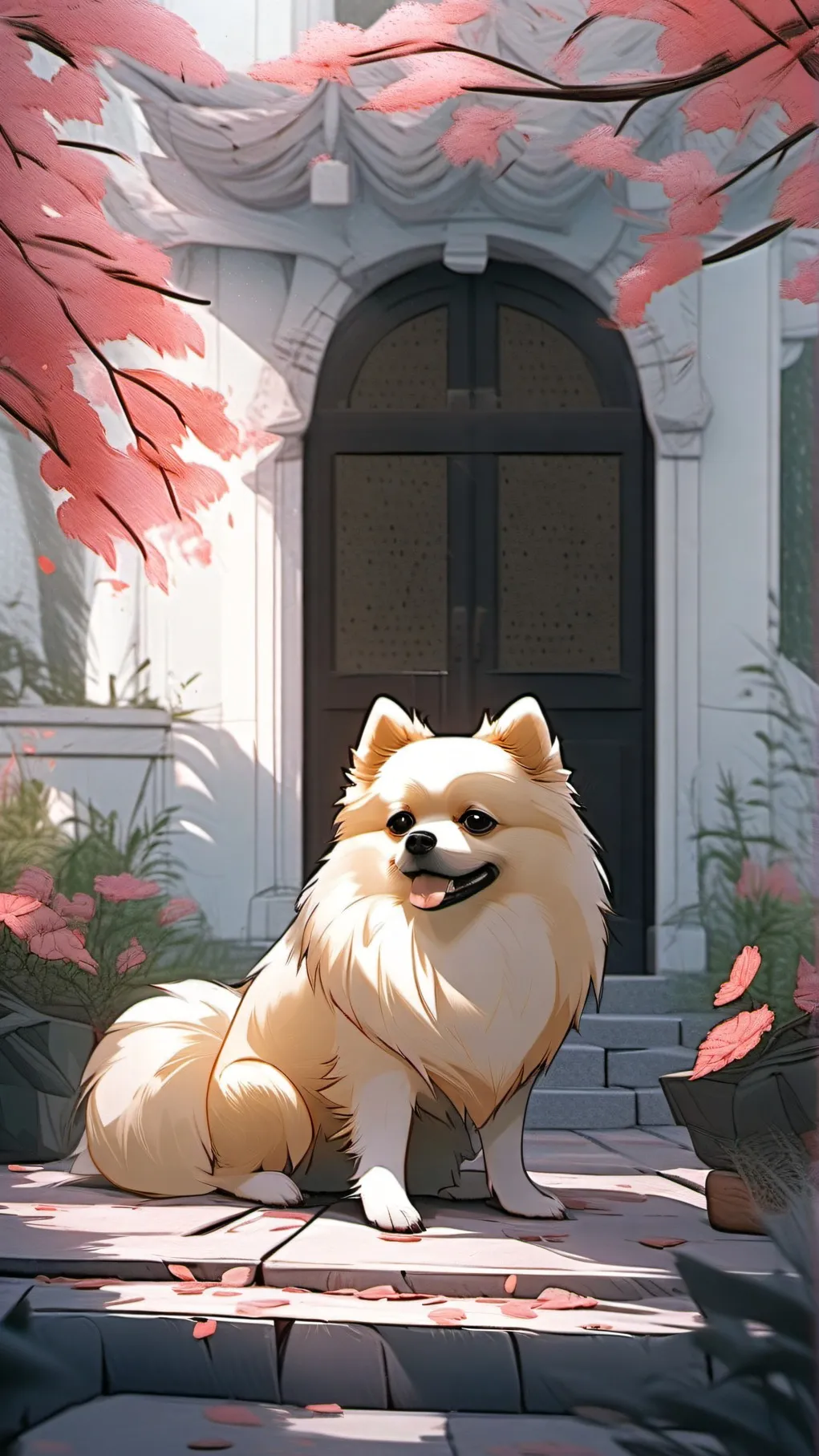 ai character: MIchin xd background