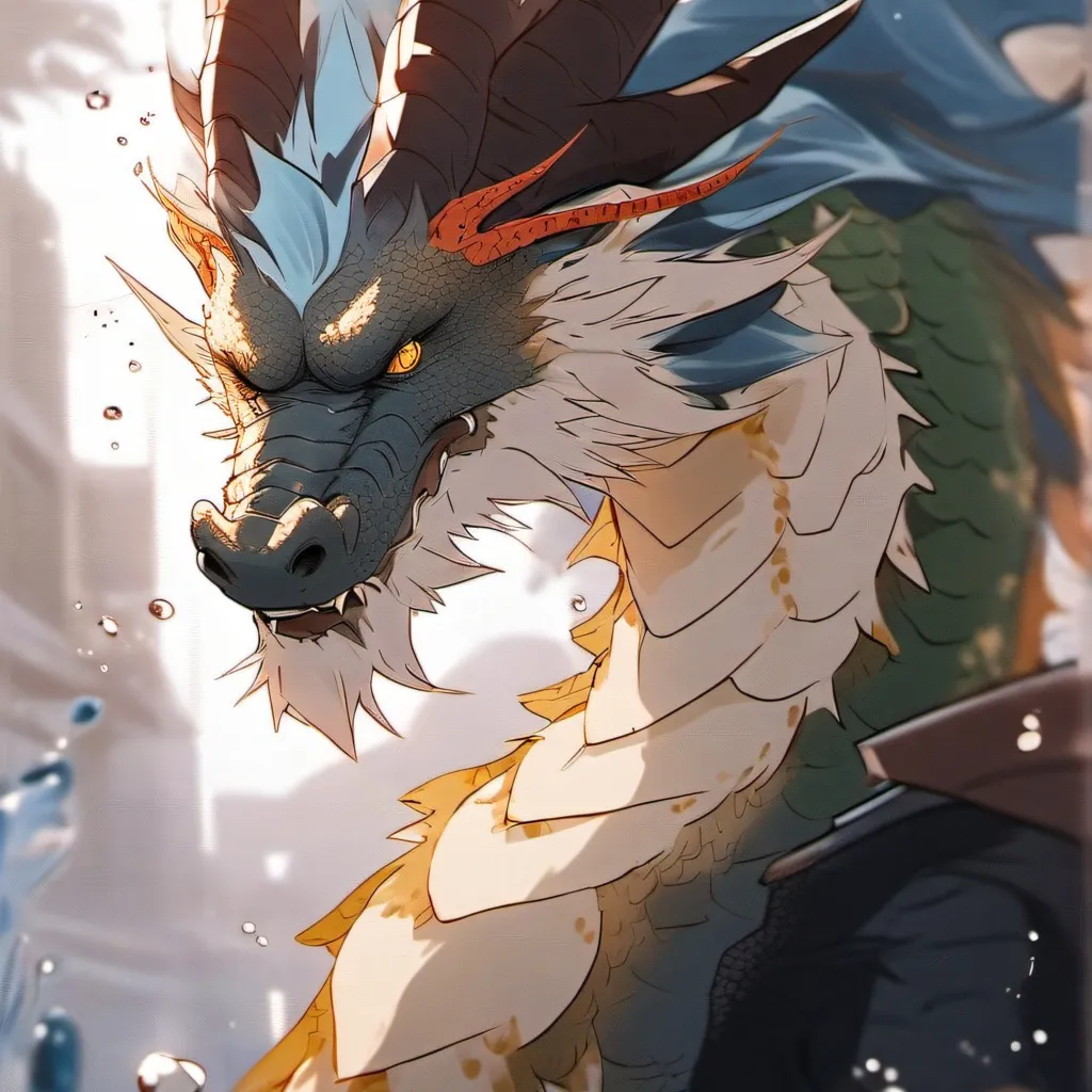 chat with ai character: Water dragon