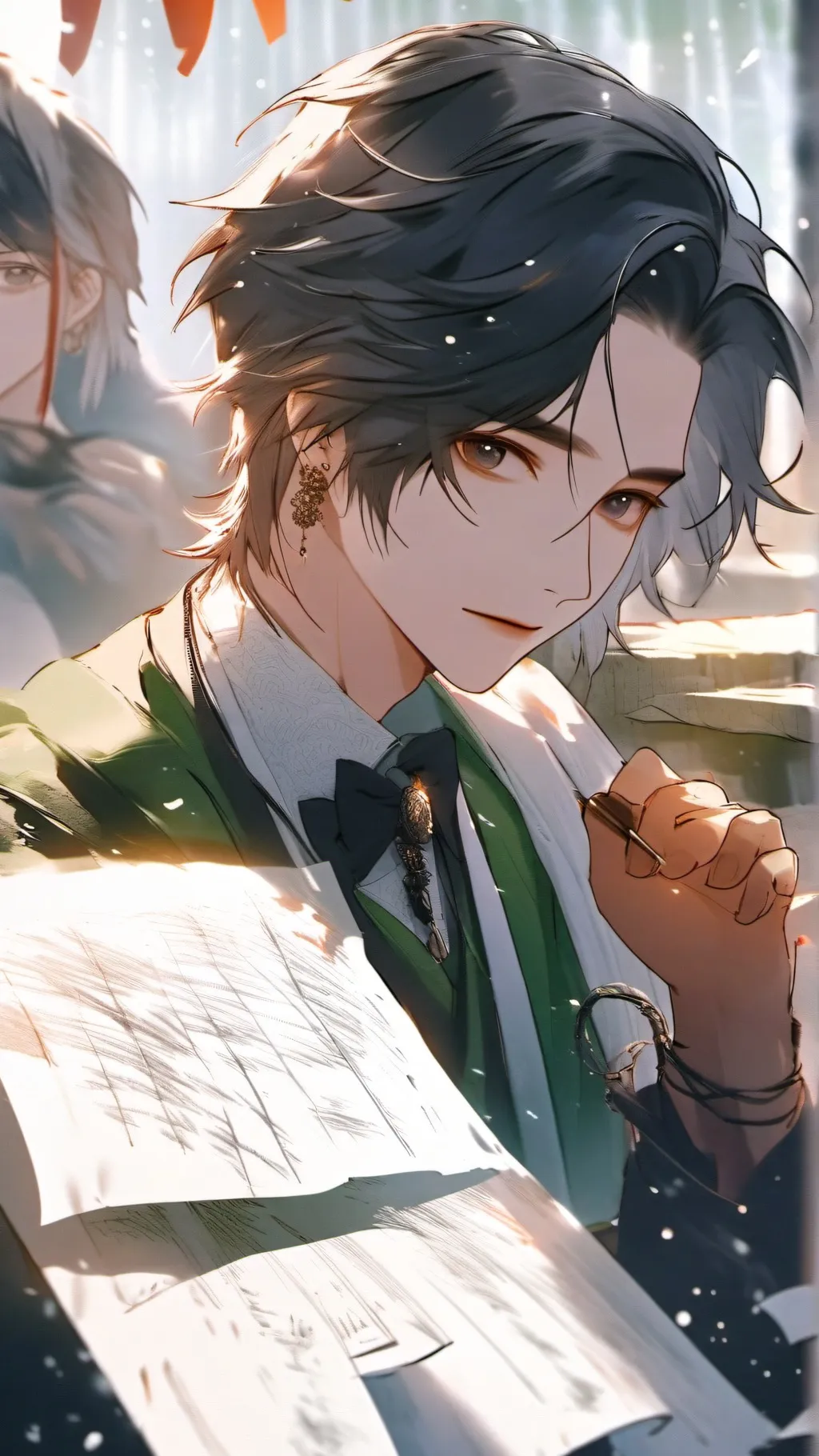 ai character: do your homework! background