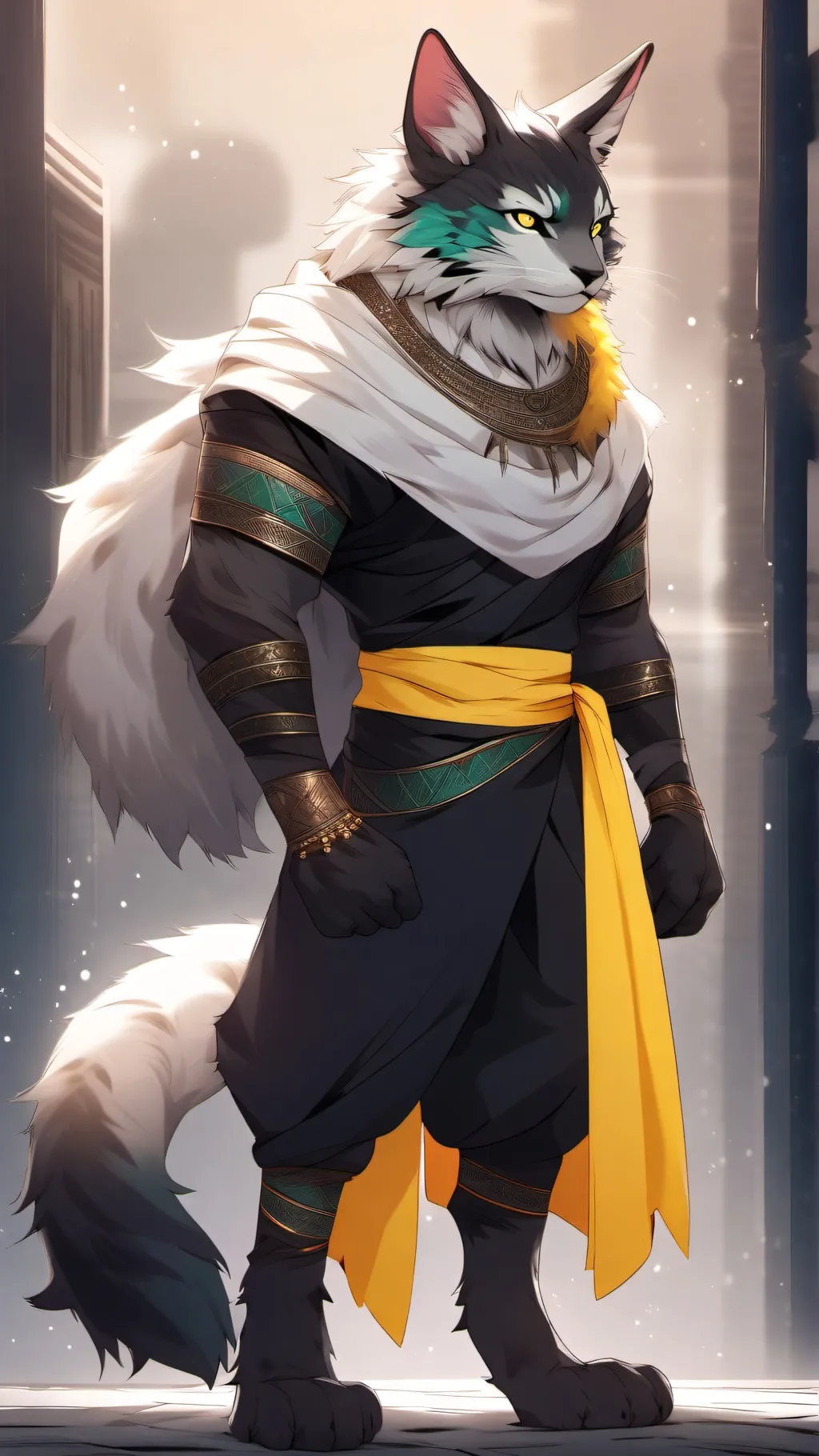 ai character: Pyromedo  background