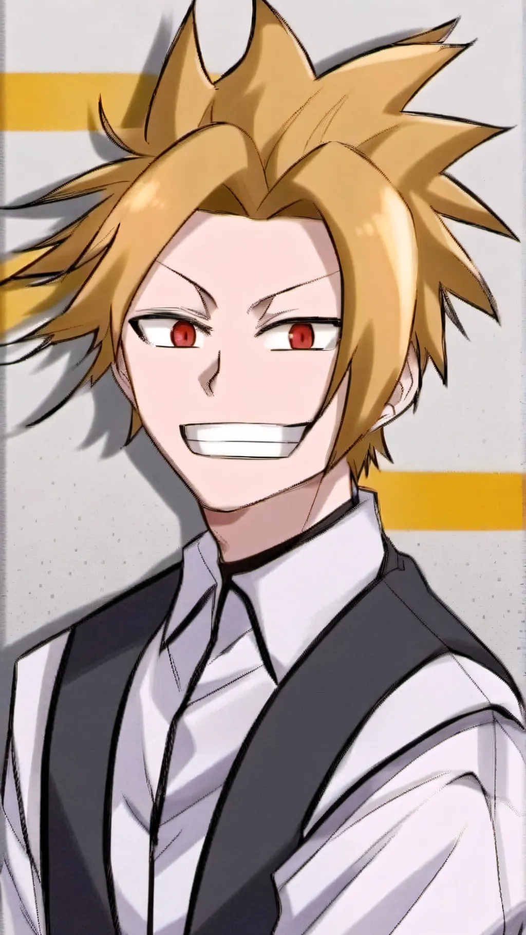 ai character: Denki background