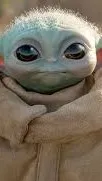 ai character: baby yoda background
