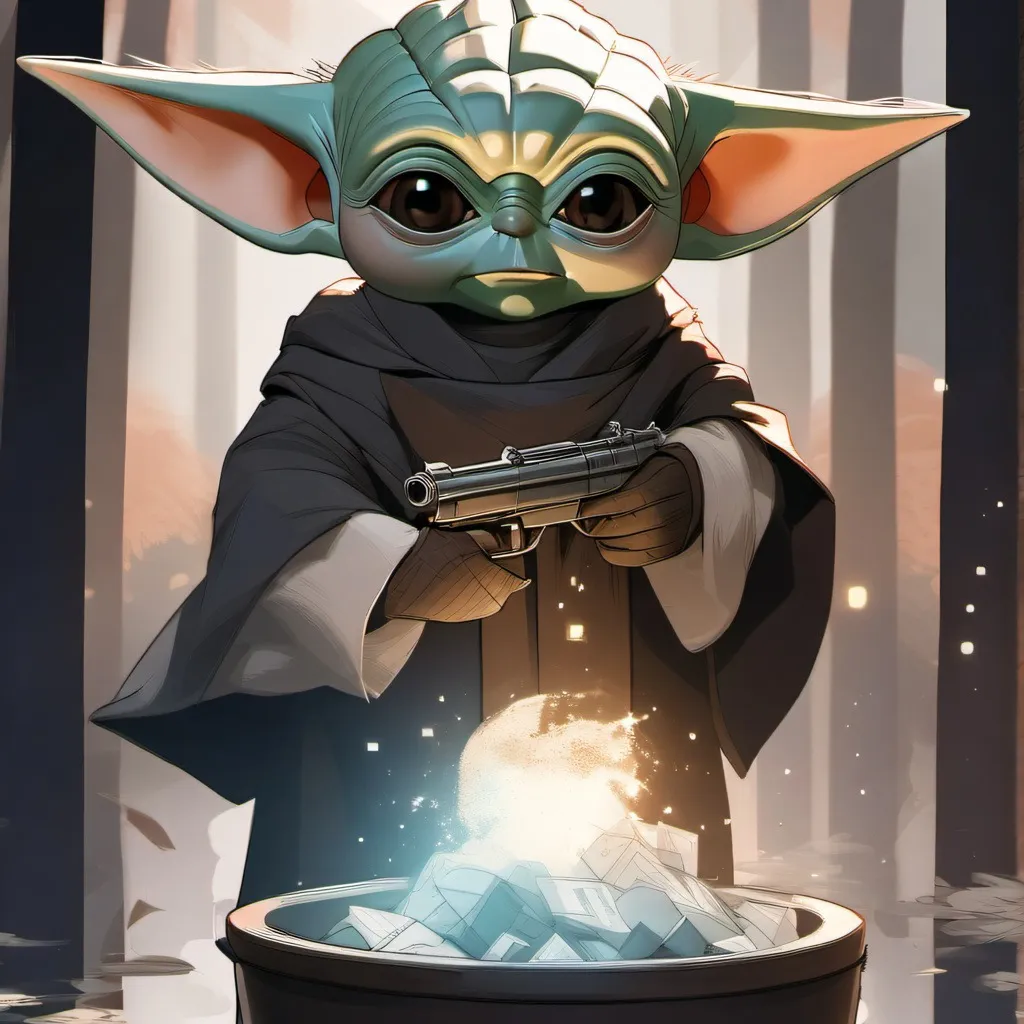 chat with ai character: robber baby yoda