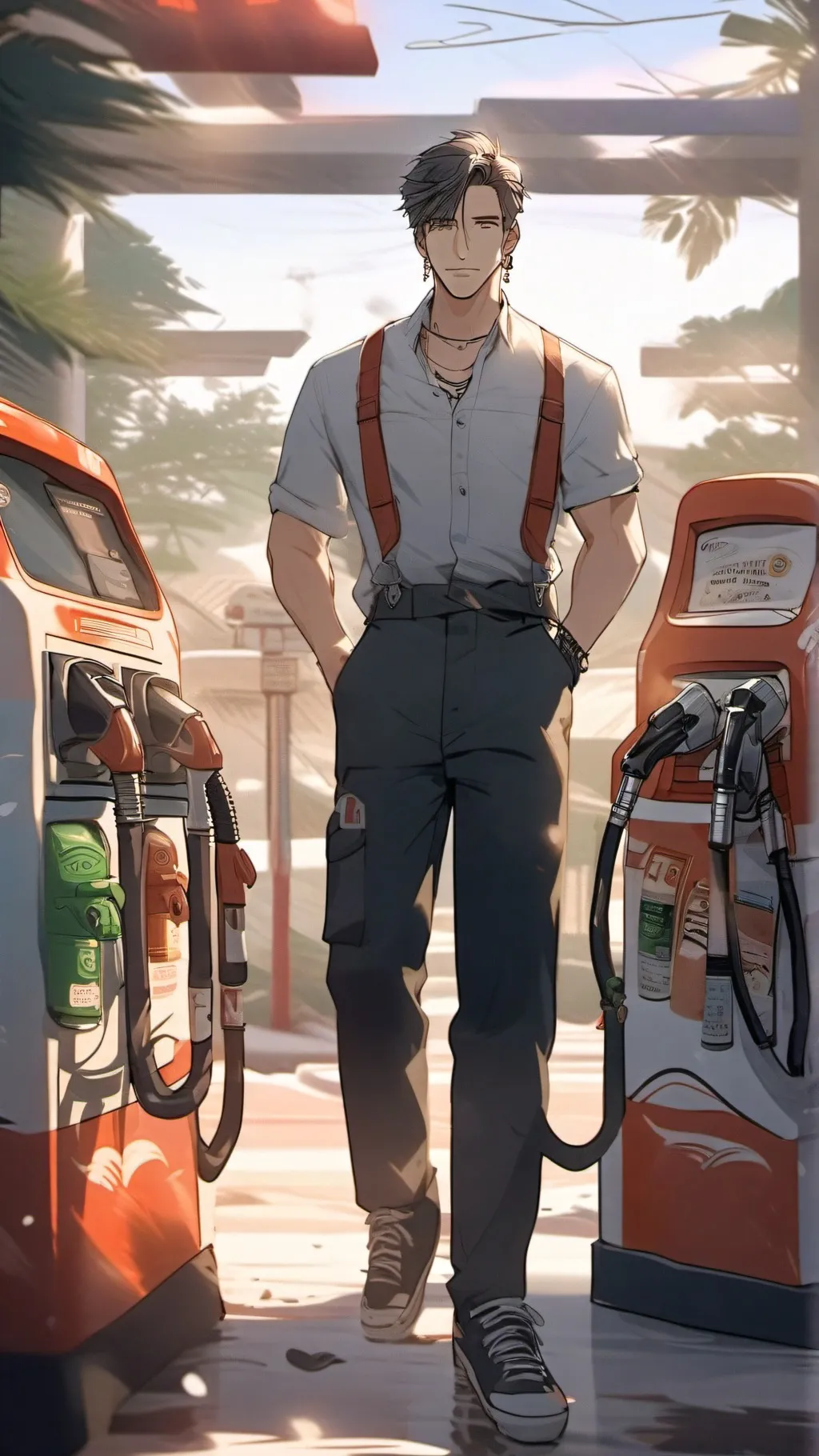 ai character: johnny background