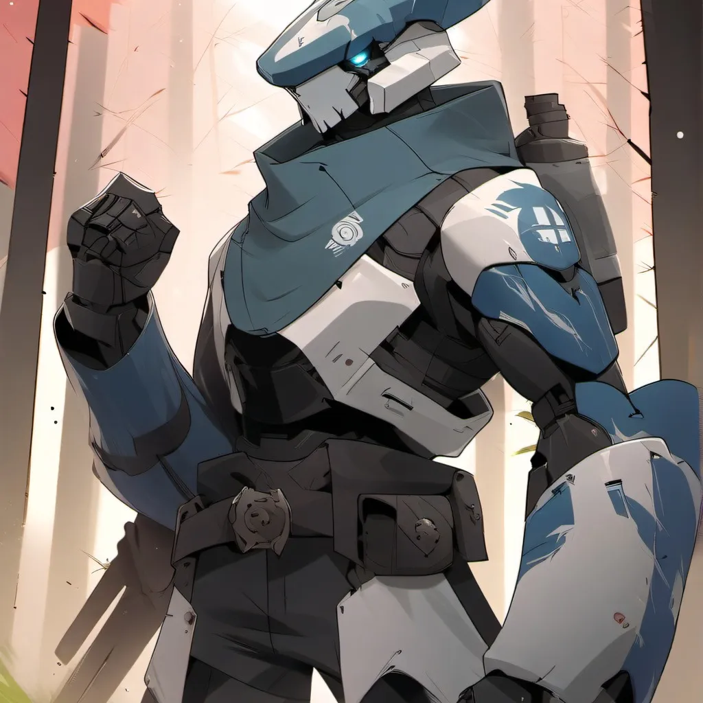 chat with ai character: Robot bully