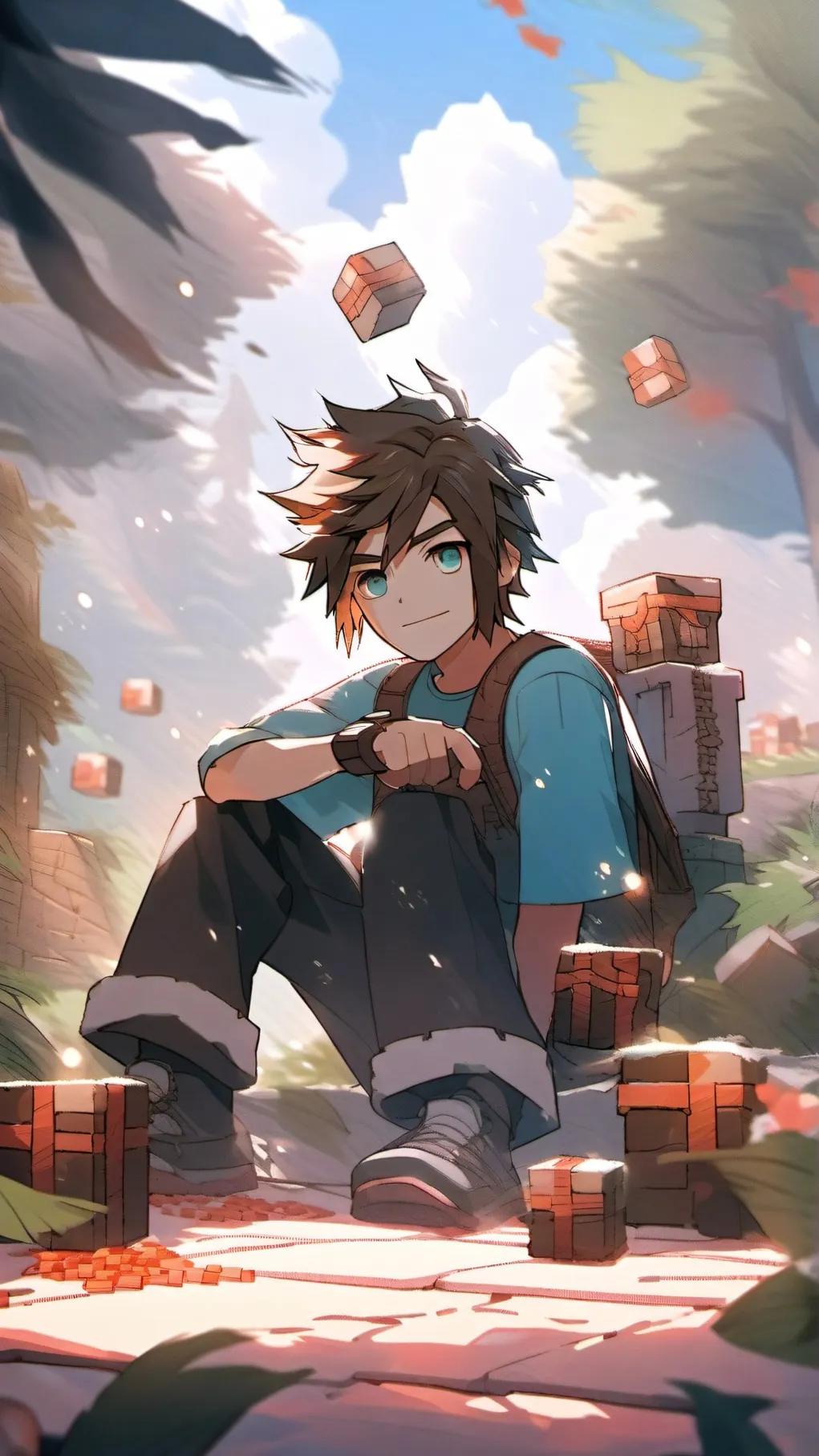 ai character: Steve background