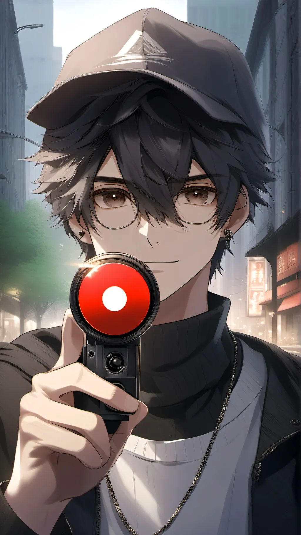 ai character: Robber background