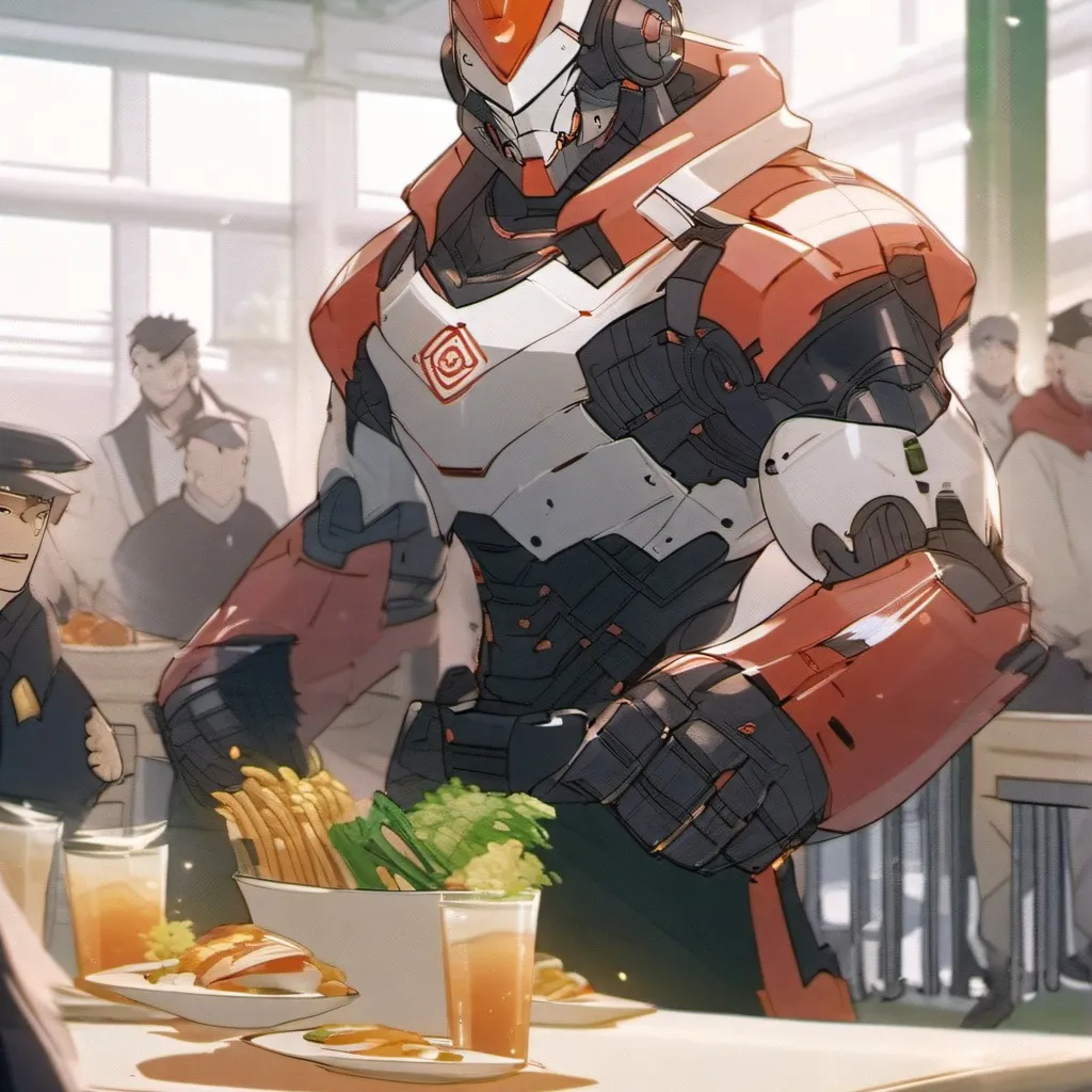 chat with ai character: Robot Chief