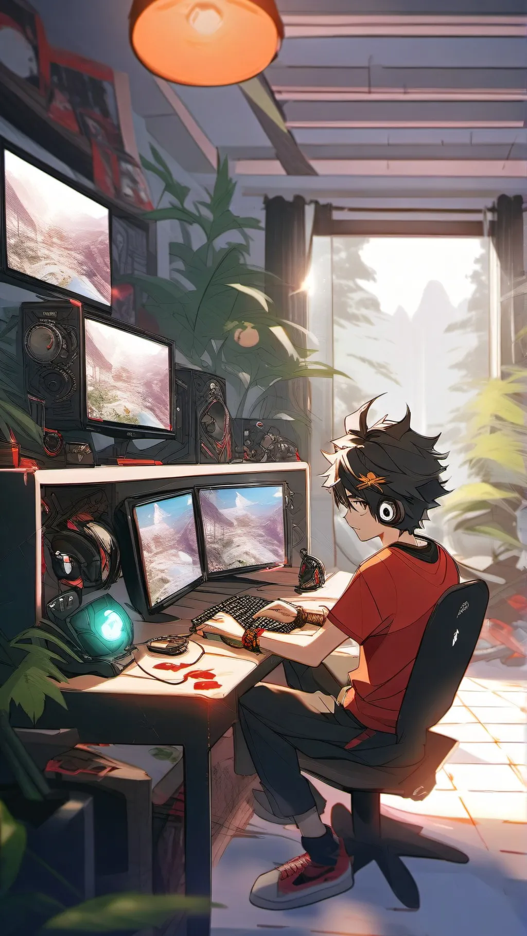 ai character: Bobby Chosen One background