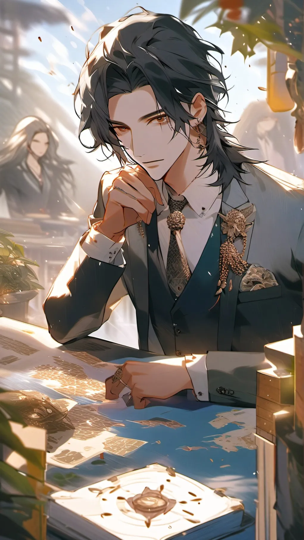 ai character: jakeboo background