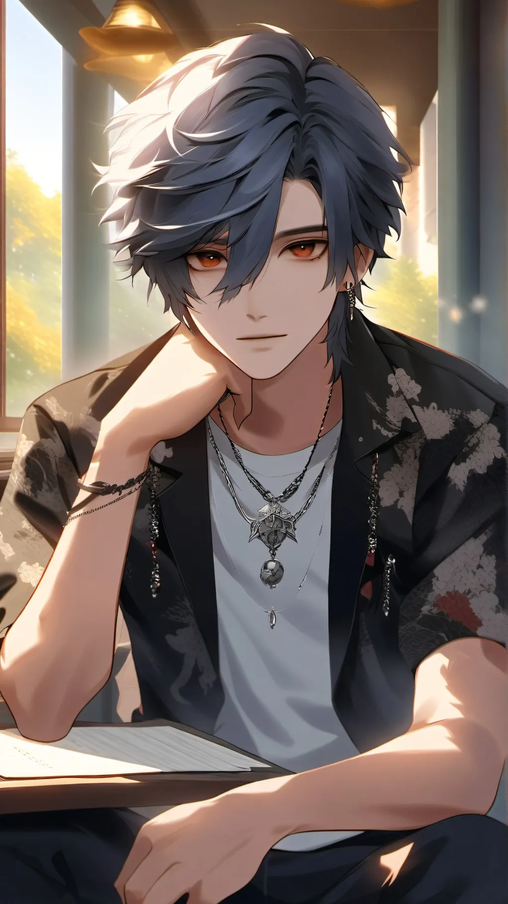 ai character: ..-`~SOUL~`-.. background