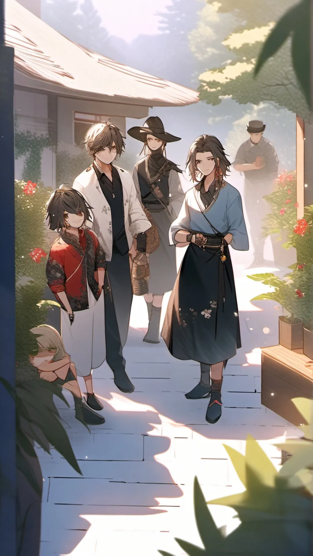 ai character: The Carsons background