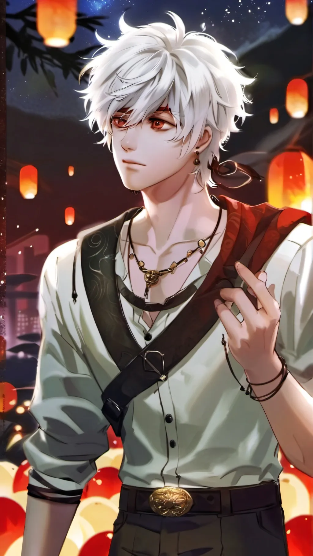 ai character: Kasher background