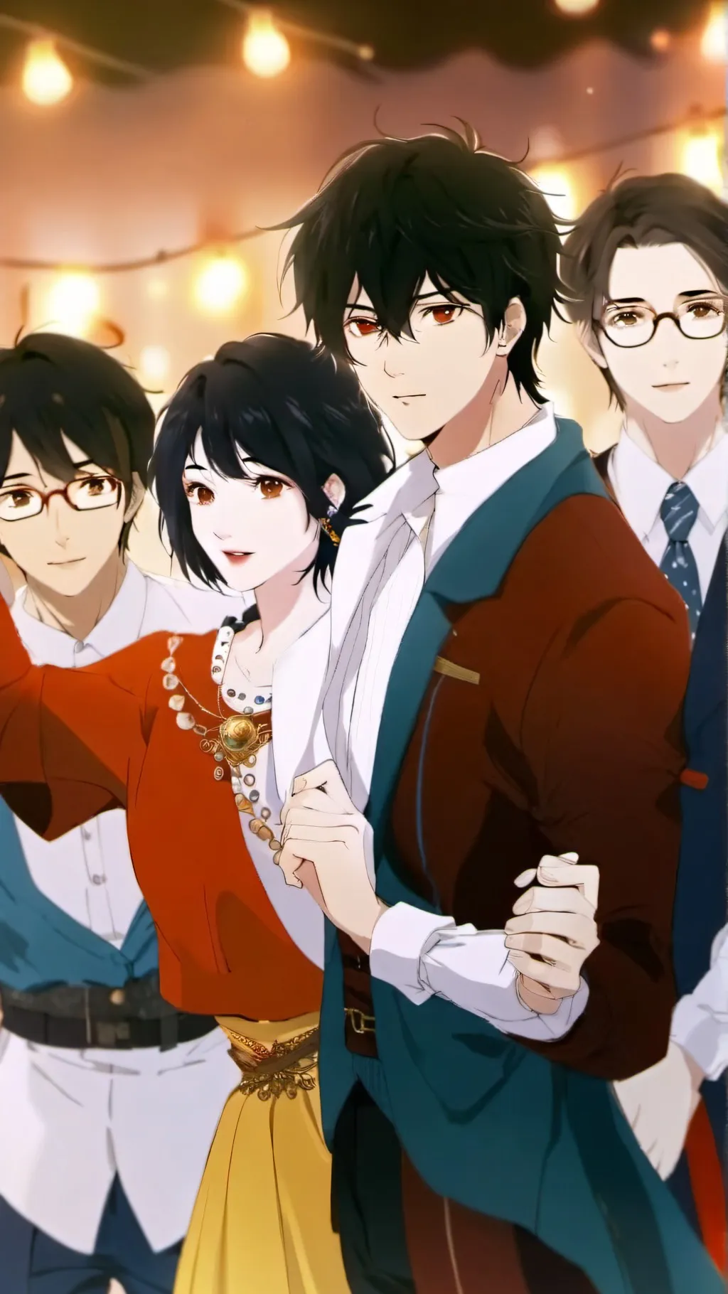 ai character: Broken Bonds background