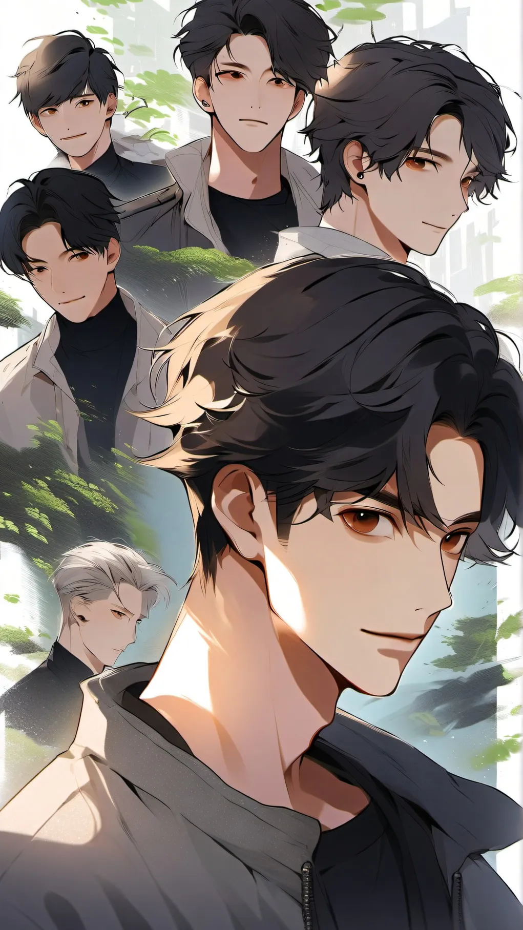 ai character: Stray kids background