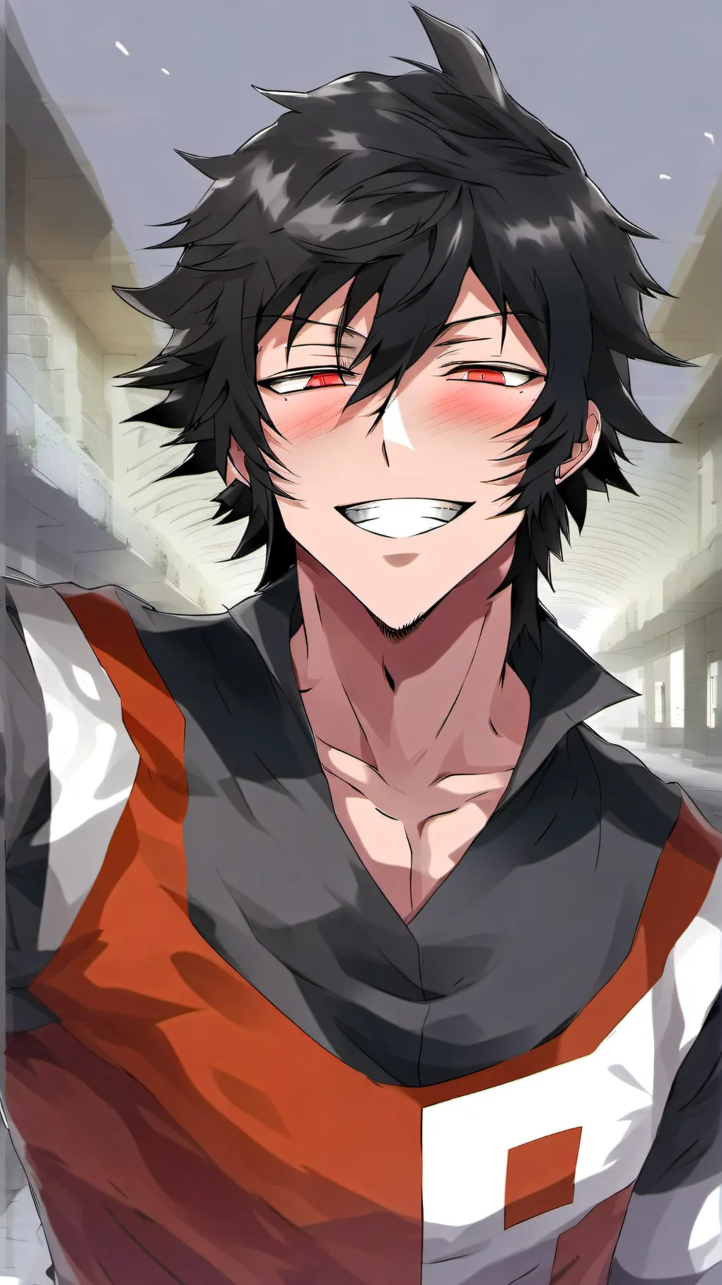 ai character: Cam background