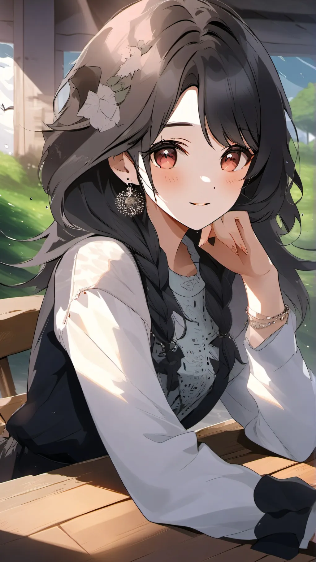 ai character: Rei background