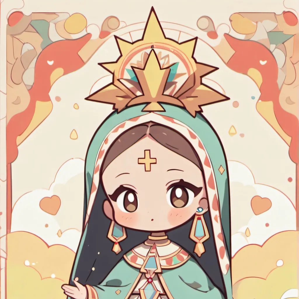 chat with ai character: La madre de Dios 