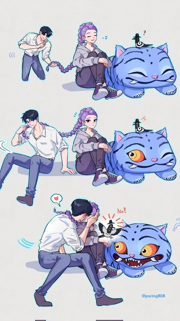 ai character: jinumi KDH background