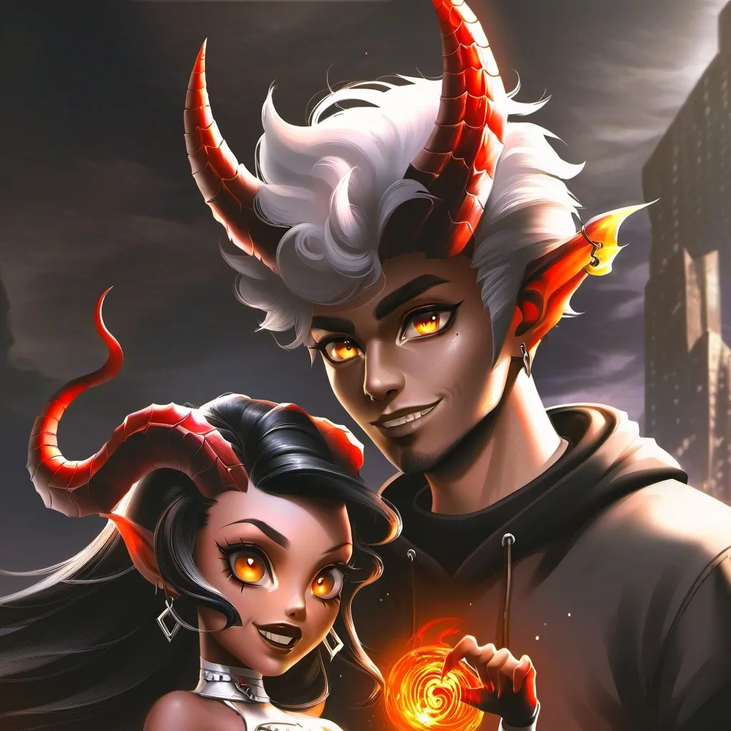 chat with ai character: Travis and rissa 