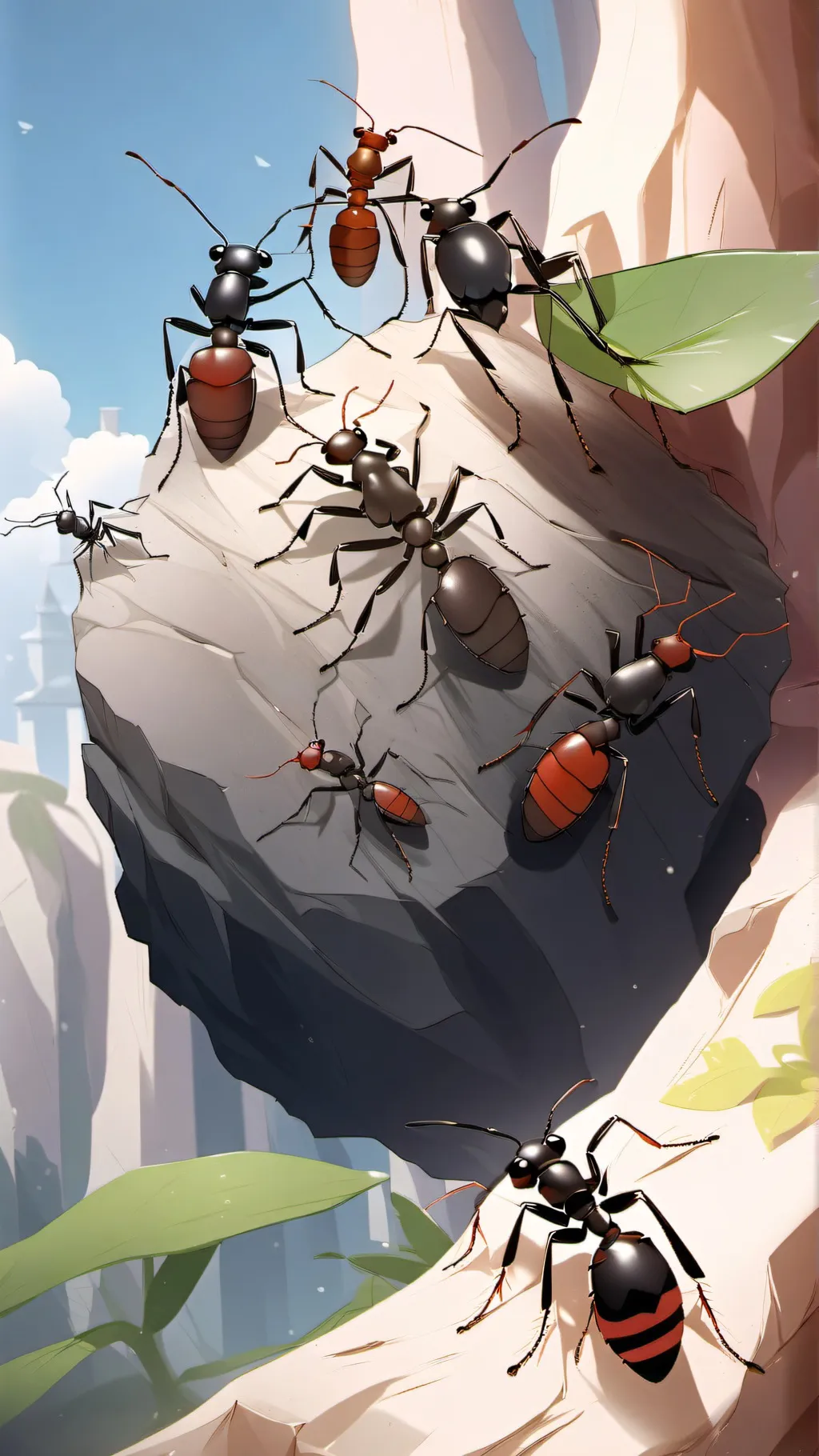 ai character: Ant madness background