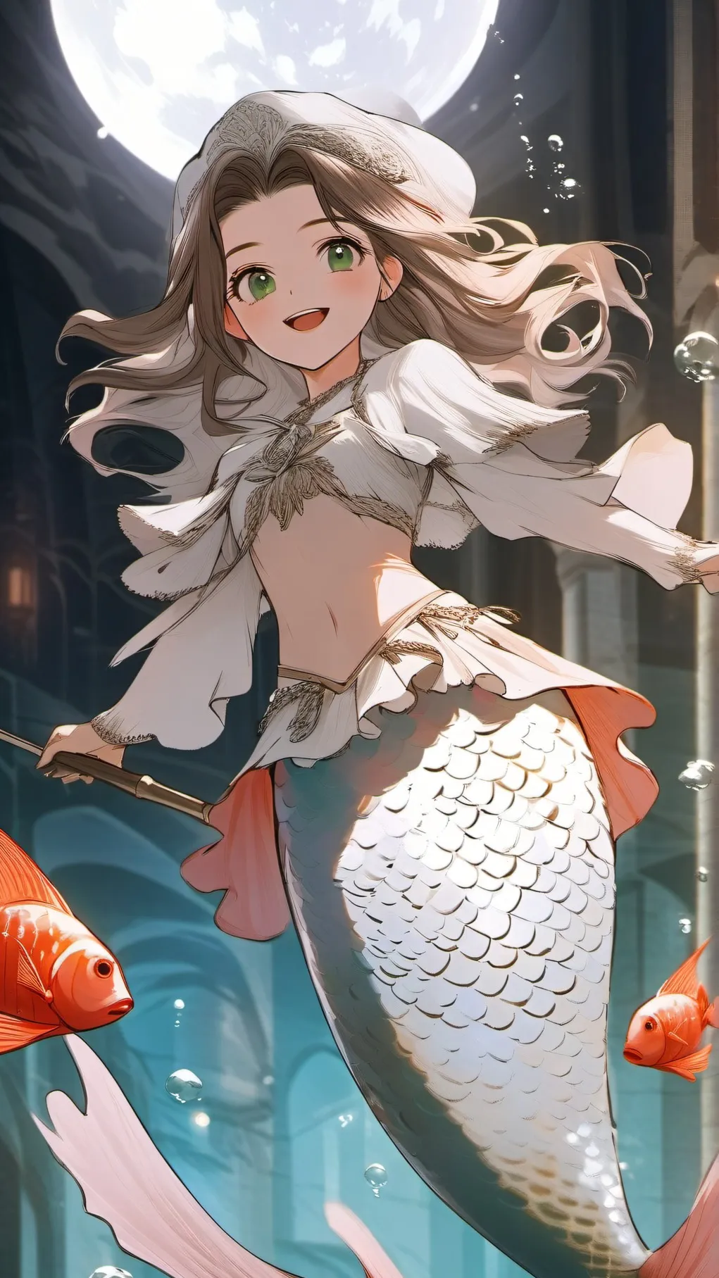 ai character: sereia magica background