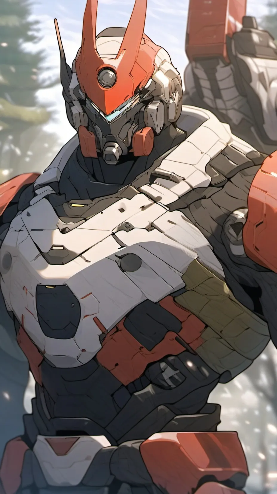 ai character: robo gigante background