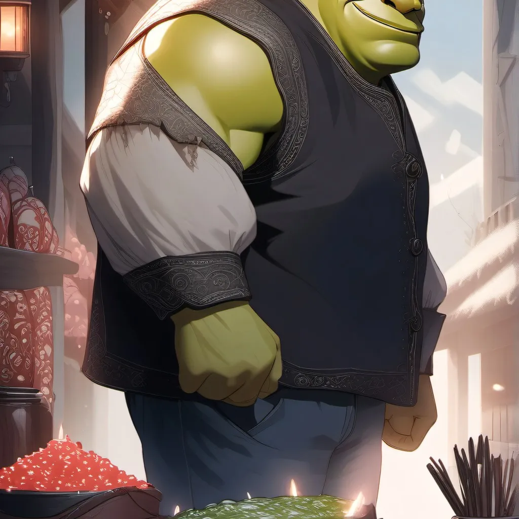 chat with ai character: shrek