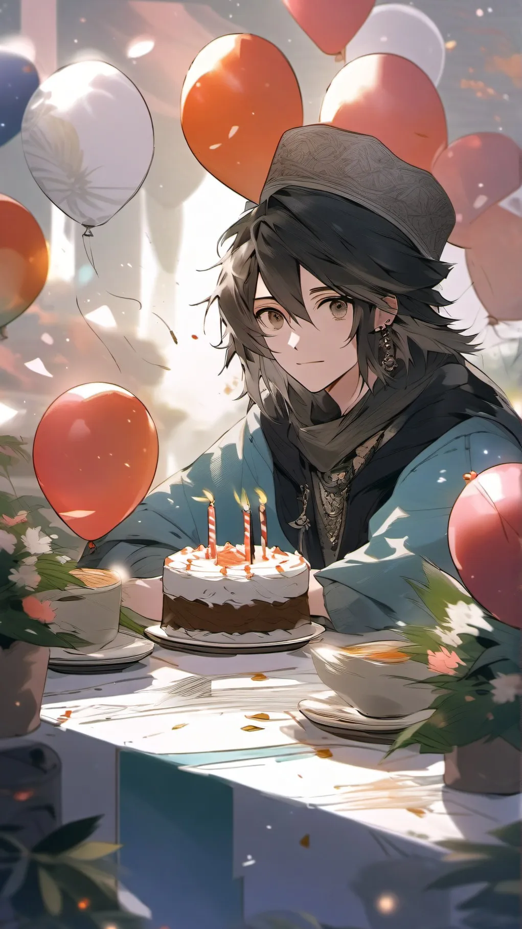 ai character: Mha Birthday but- background