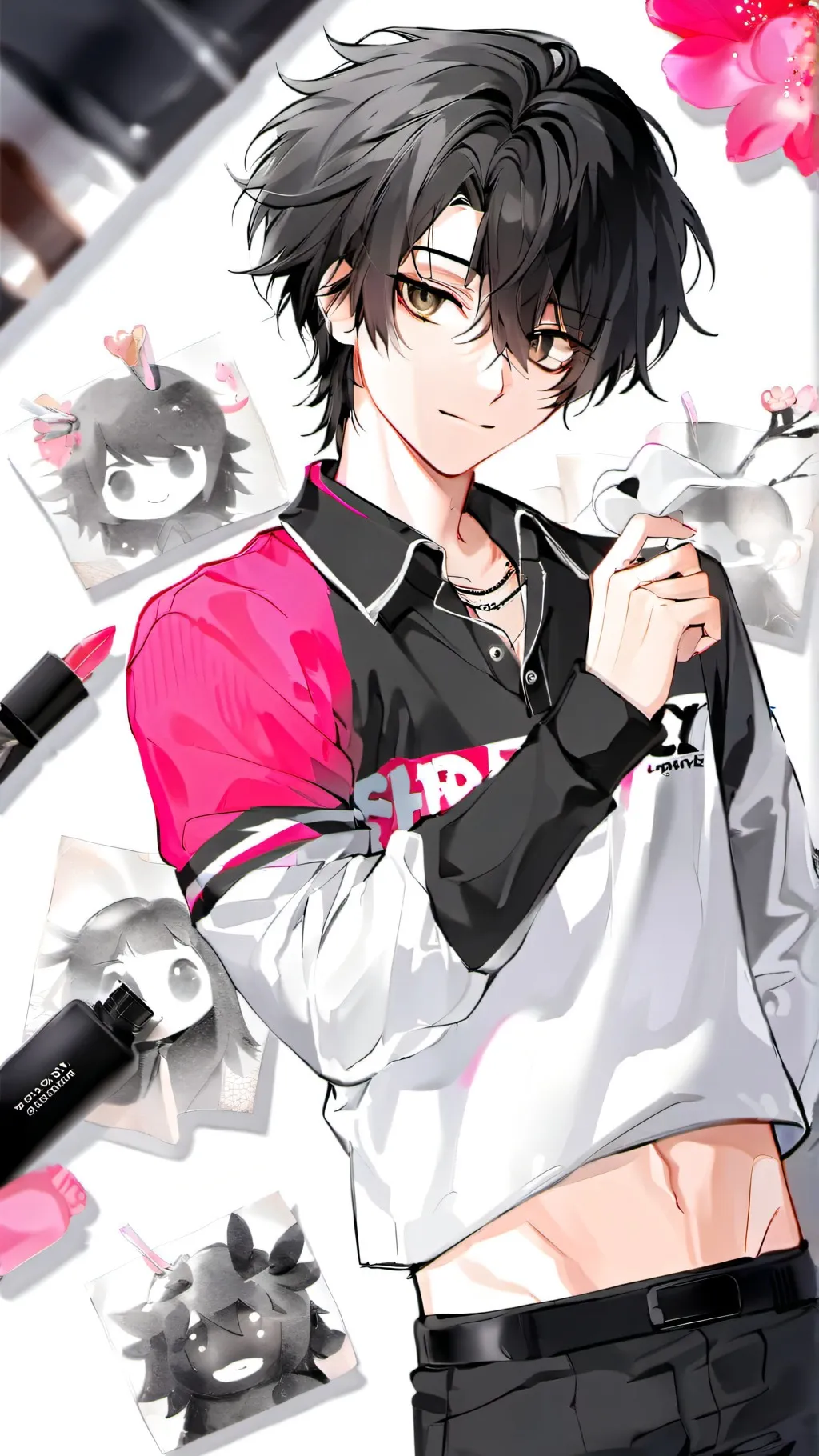 ai character: coffin of Andy ley background