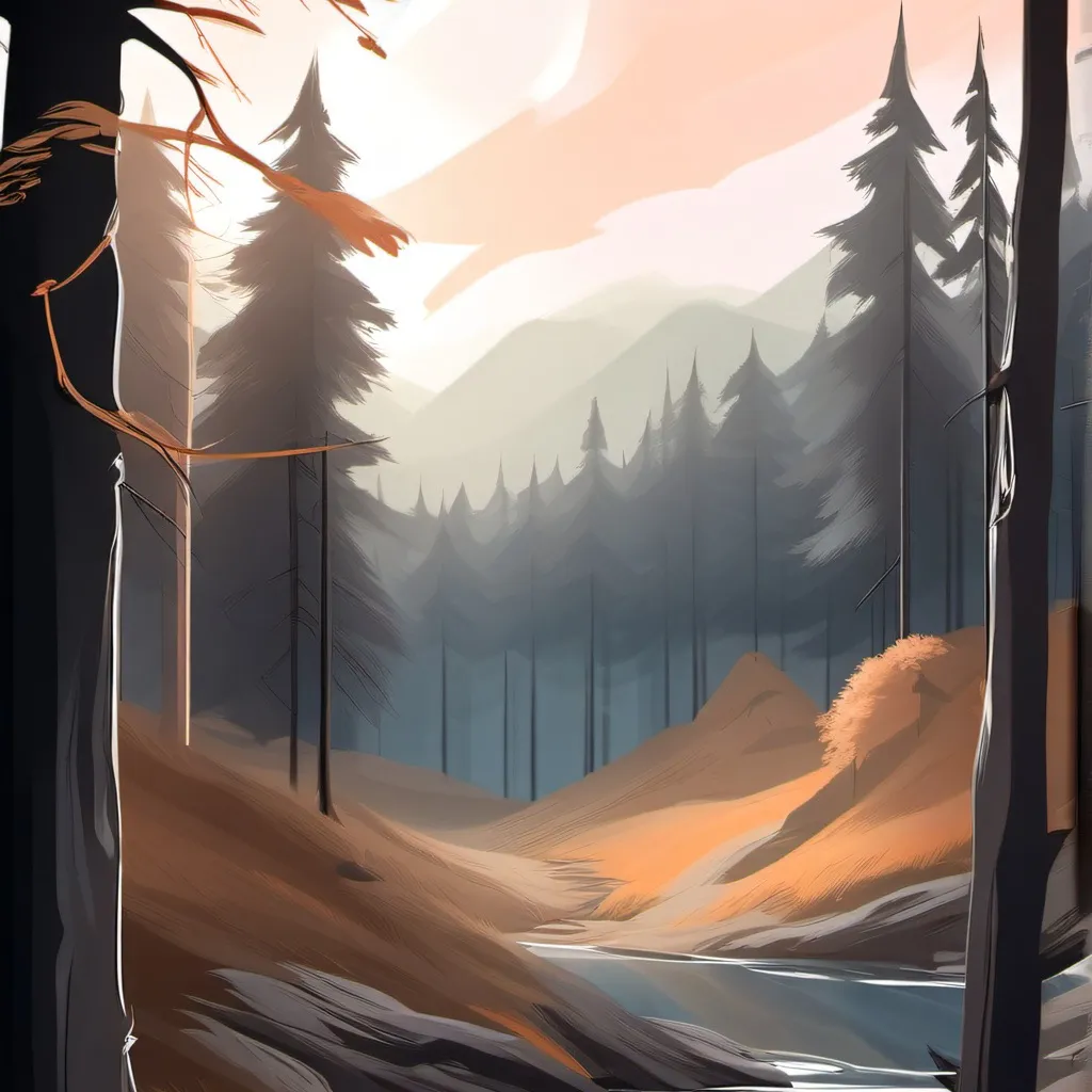 chat with ai character: Wolf children