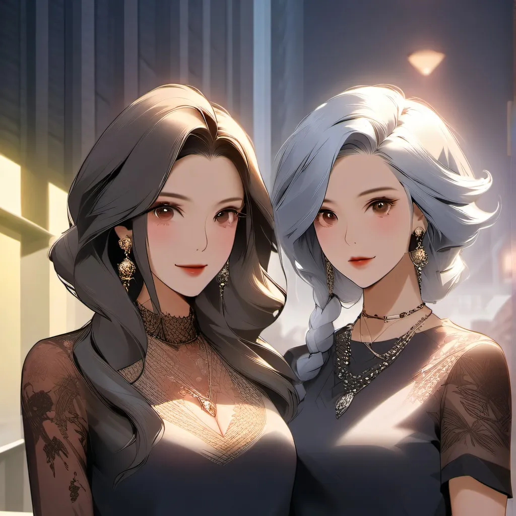 chat with ai character: sarah and scarlet