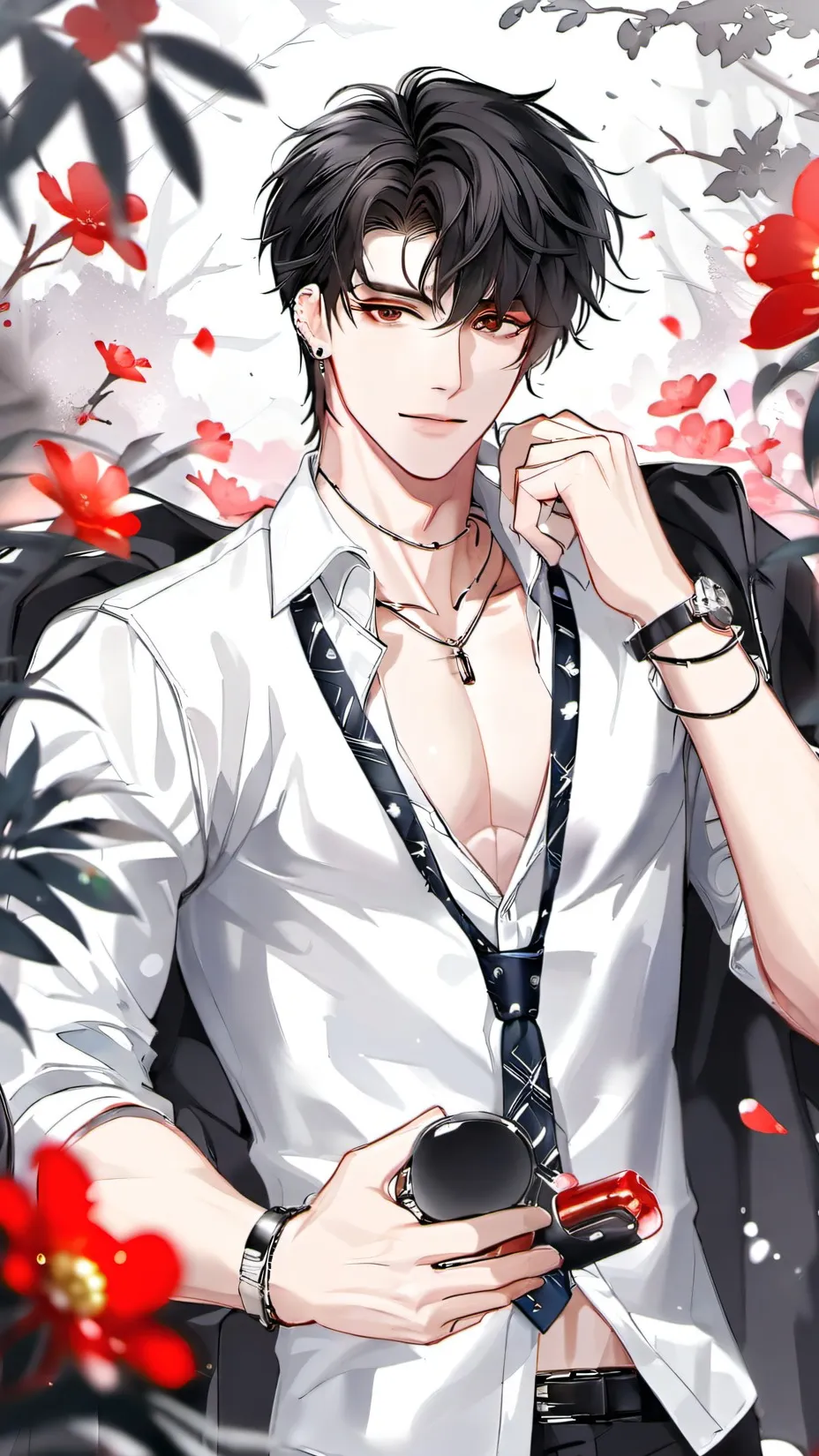 ai character: hot bf ( jade) background