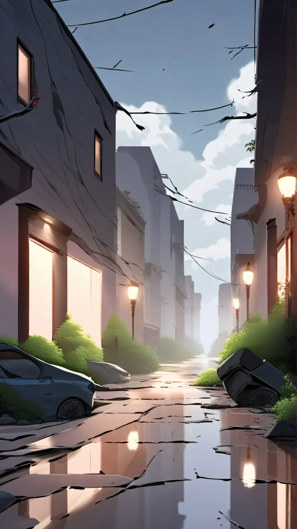 ai character: Zombie Apocalypse background