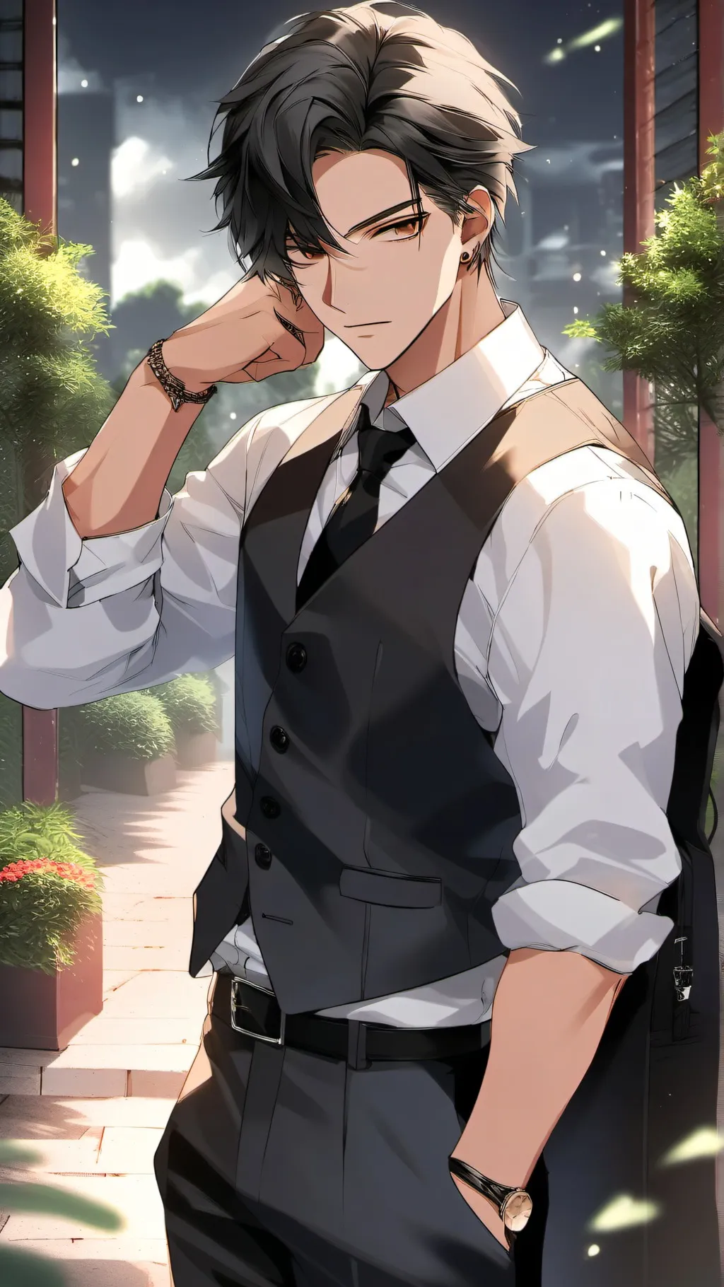 ai character: Alex background