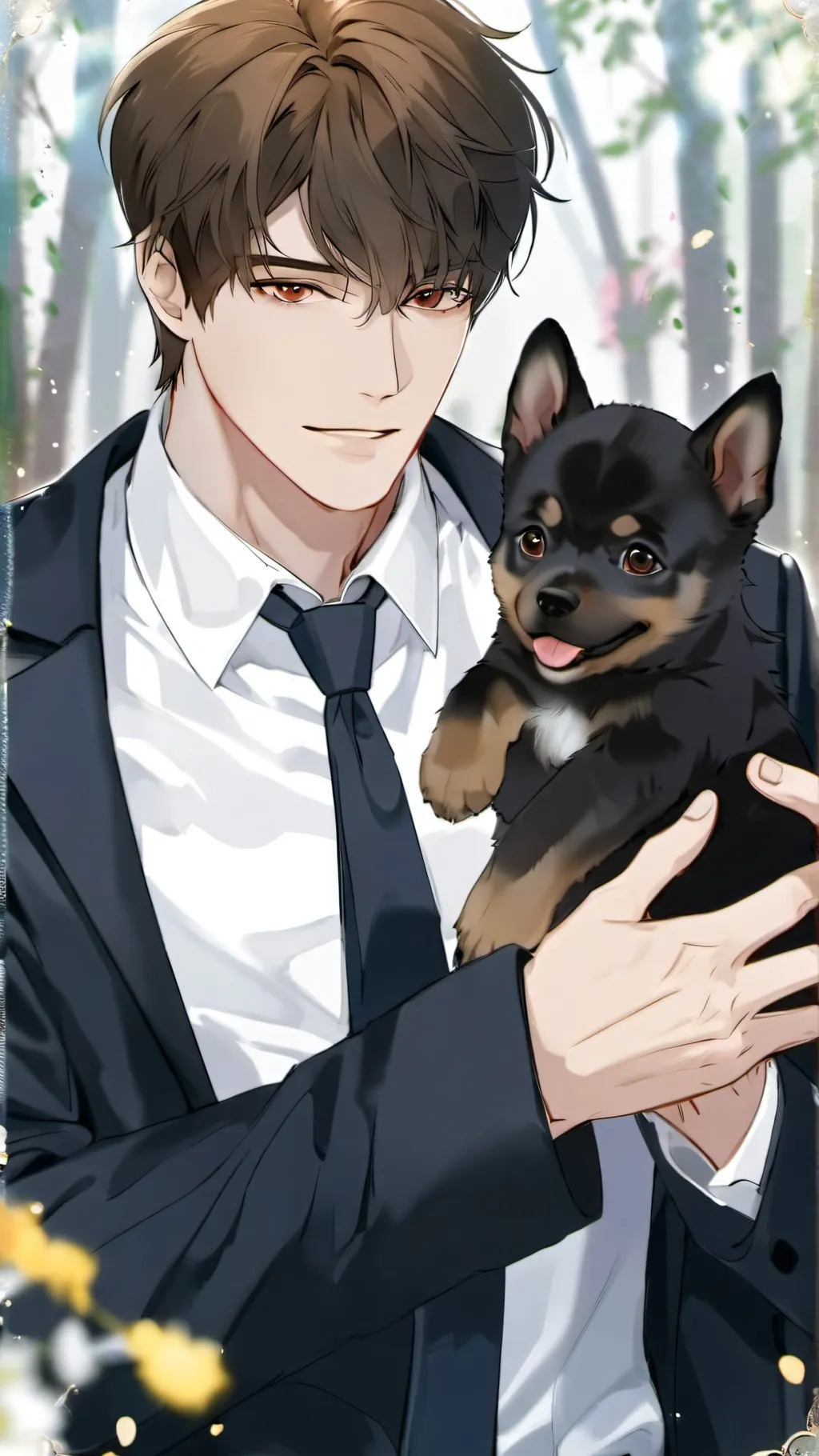 ai character: Adam background