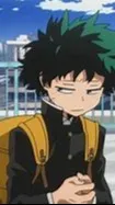 ai character: Izuku [mid school] background