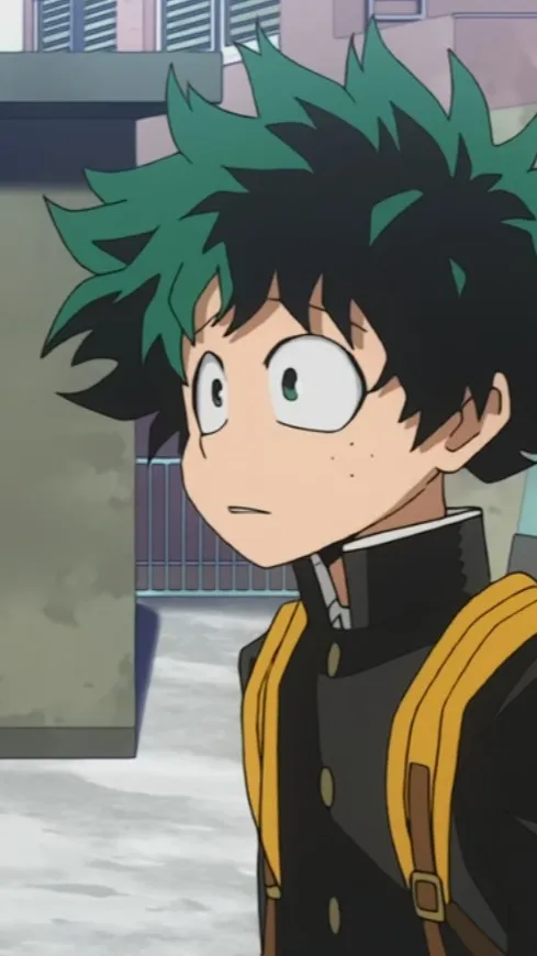 ai character: Deku  background