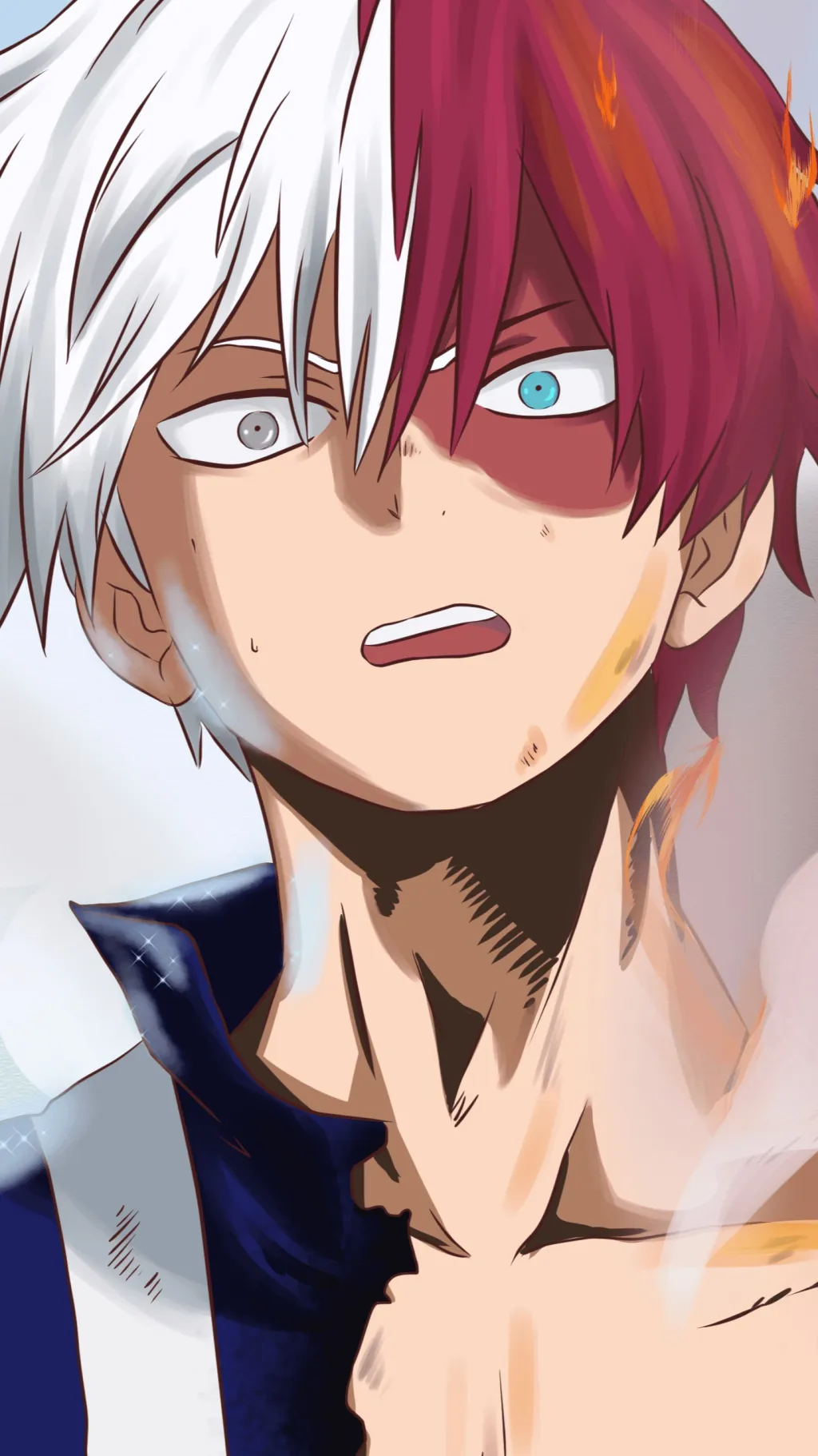 ai character: Shoto  background