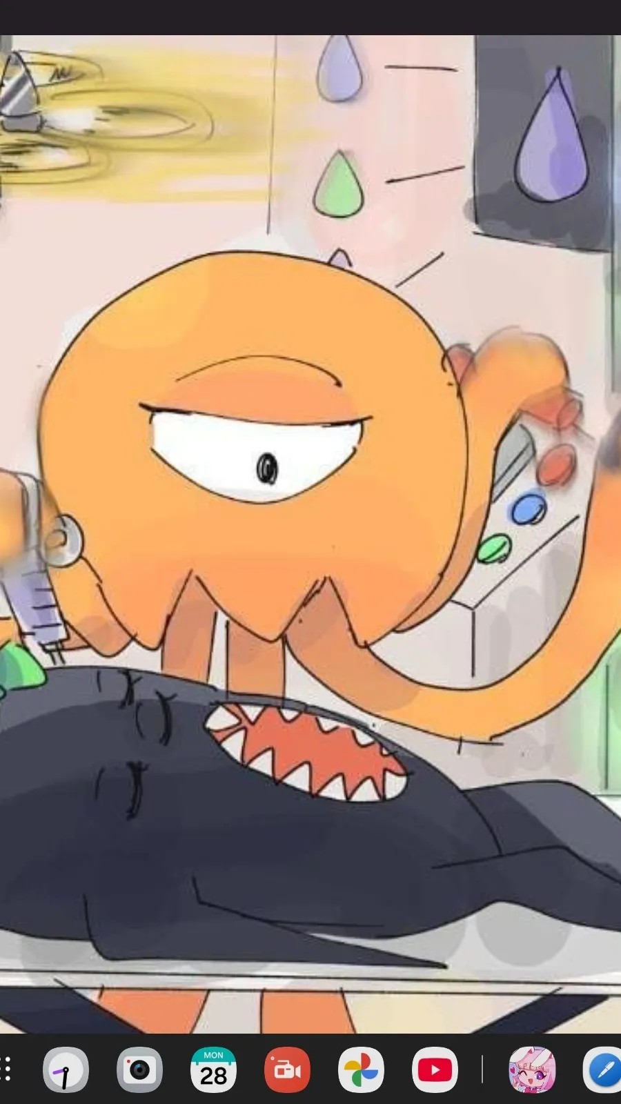 ai character: Stinger flyn background