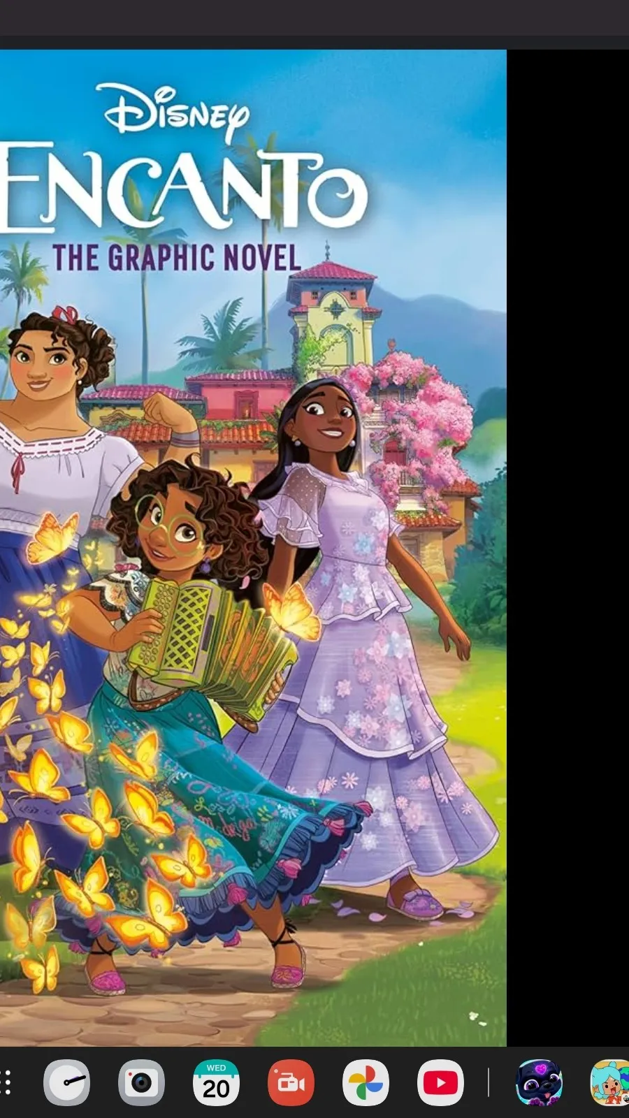 ai character: Encanto background