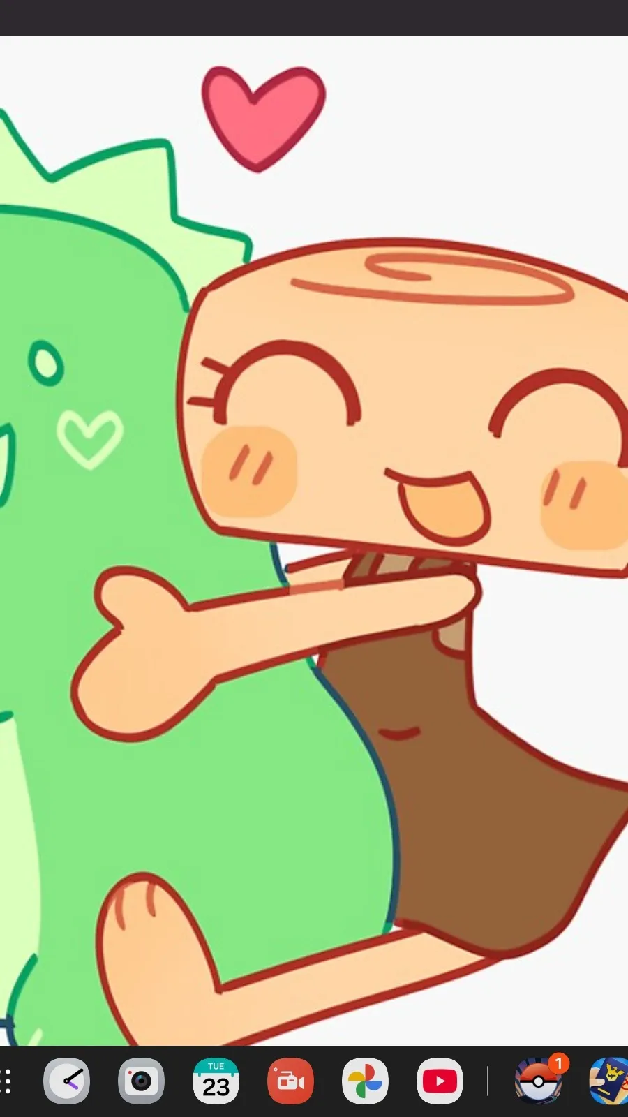 ai character: Shelly's birthday! background