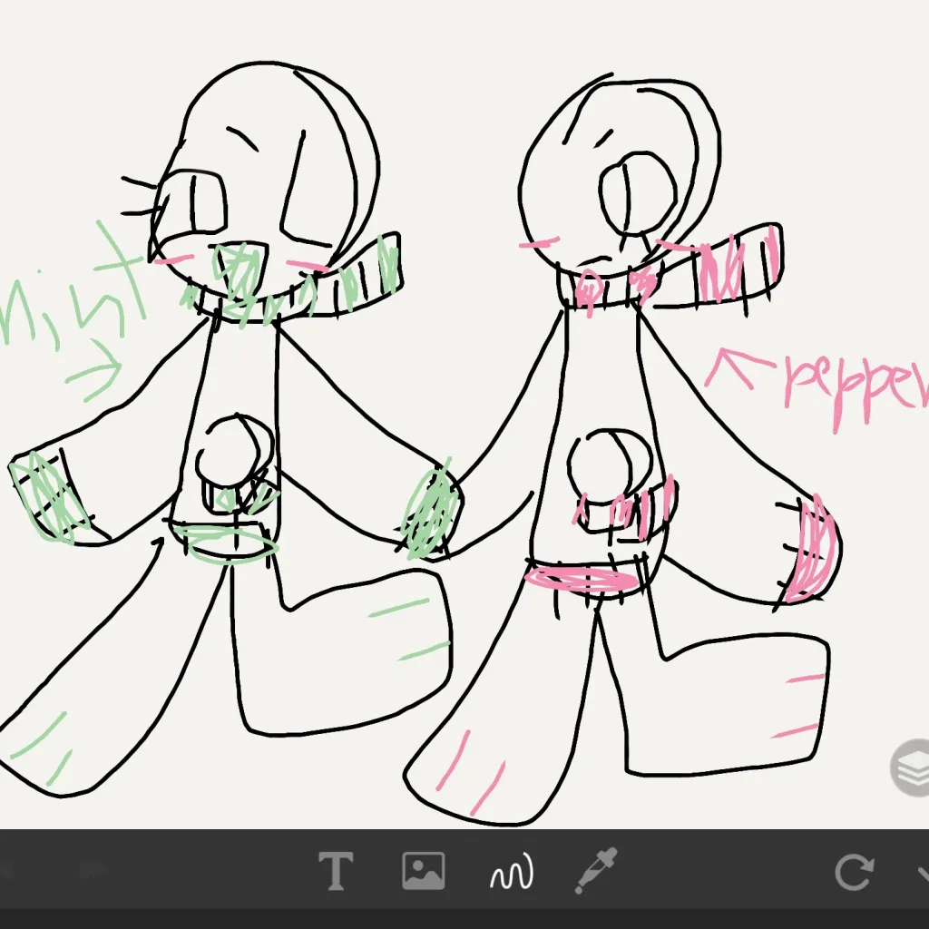 chat with ai character: Meet mint&pepper!