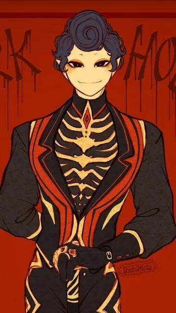 ai character: el lado dark wally background