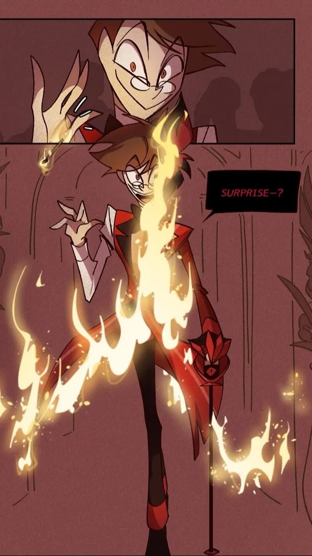 ai character: ALASTOR FUEGO 2! background